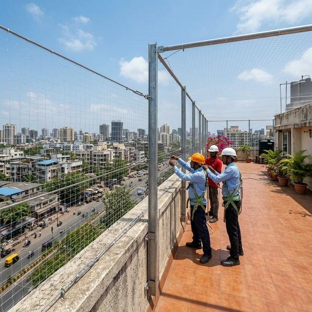Terrace Safety Nets Bengaluru
